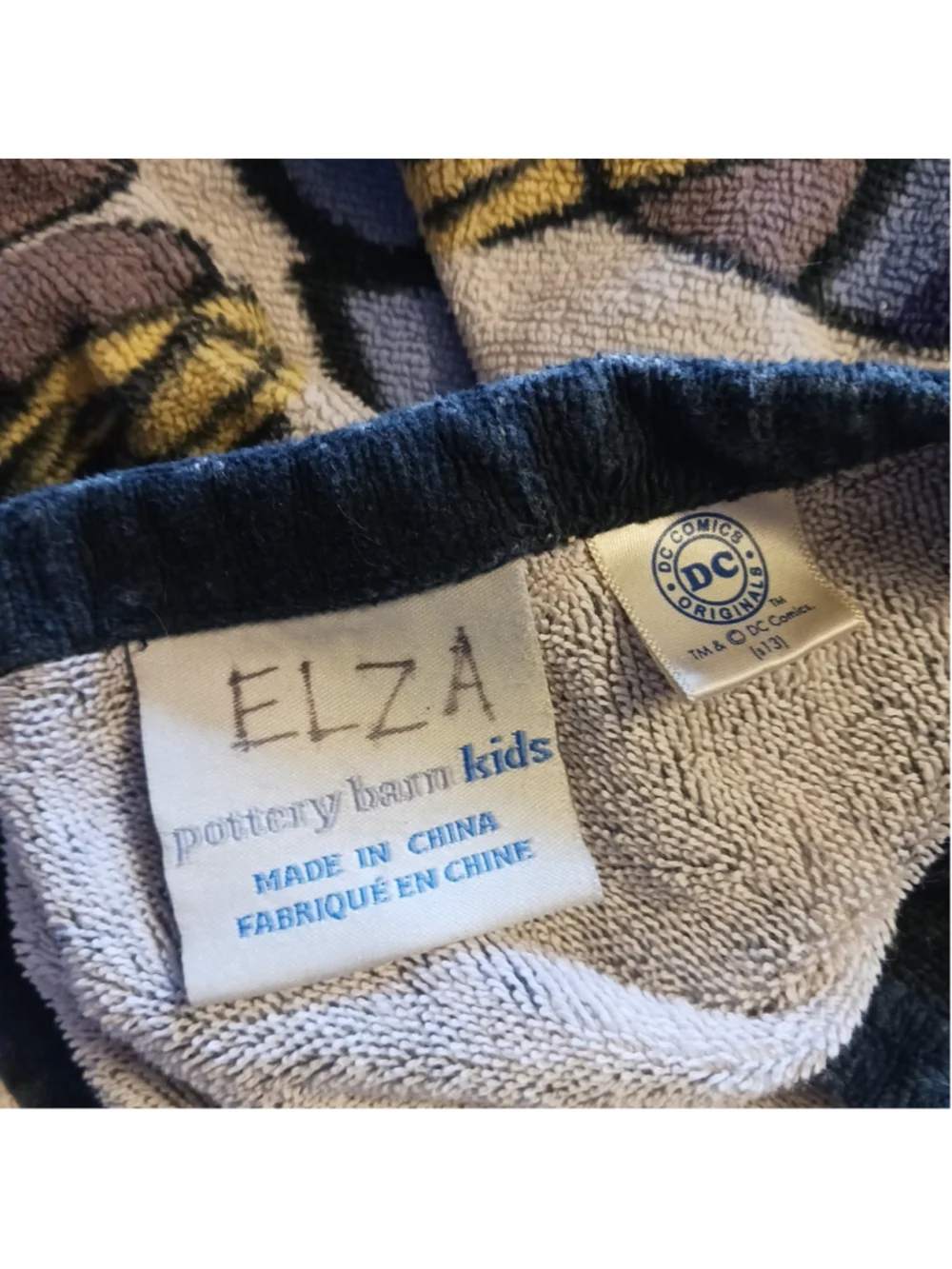 Pottery Barn Kids Batman Hooded Beach Bath Towel